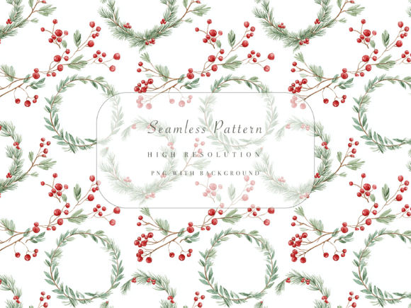 Download Christmas Frames Seamless Pattern - Premium Bundle