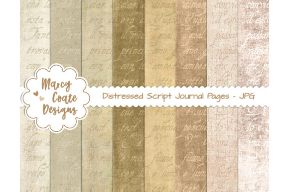 Download Distressed Script Printable Papers - Printable papers Collection