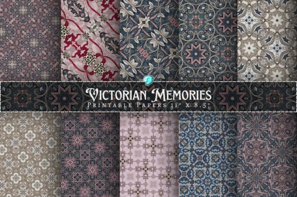 Download Victorian Memories Printable Papers - Printable papers Collection