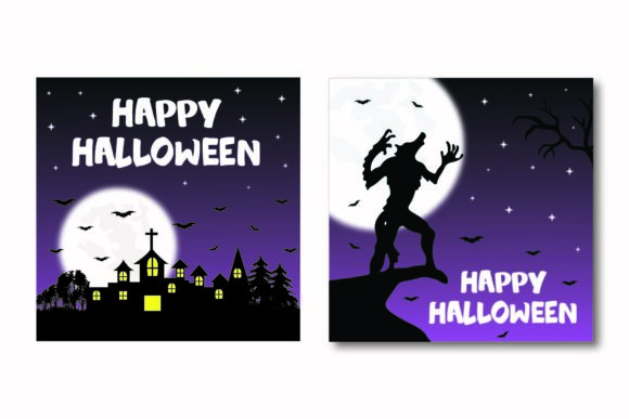 Download Halloween Light Moon Background Vector - Moon background Collection