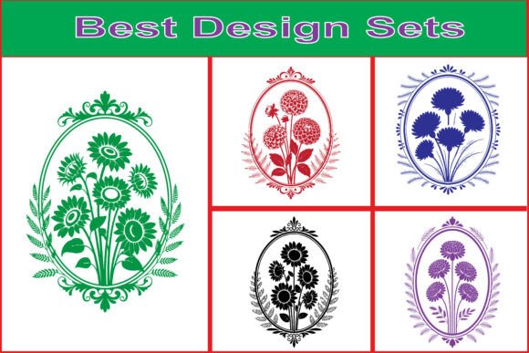 Download Decorative Flower Frame Illustration - Flower frame illustration Collection